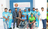 Thumbay Physical Therapy and Rehabilitation Hospital enables Indian wheelchair cricketer to walk